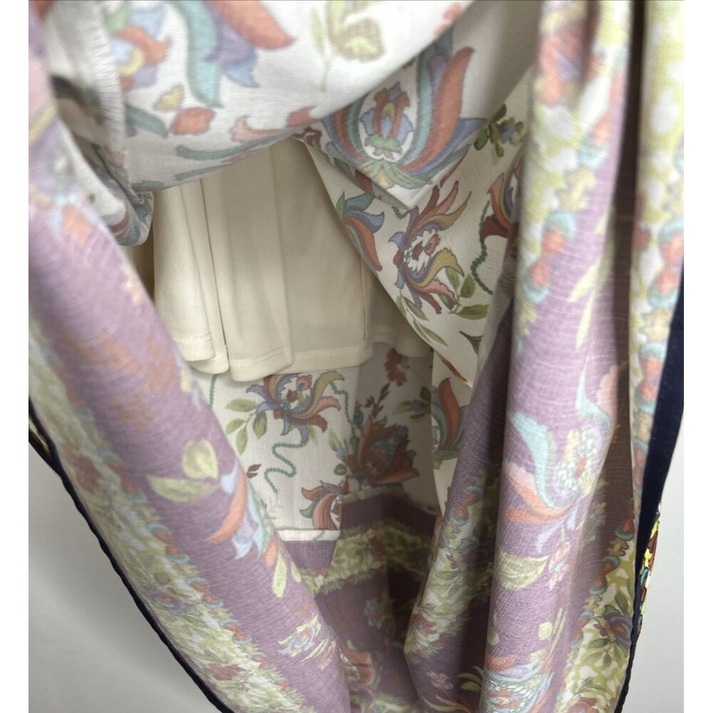 Siena Midi Floral Dress Size 14 Built in Bra Adjustable Straps Garden Party - Picture 7 of 9